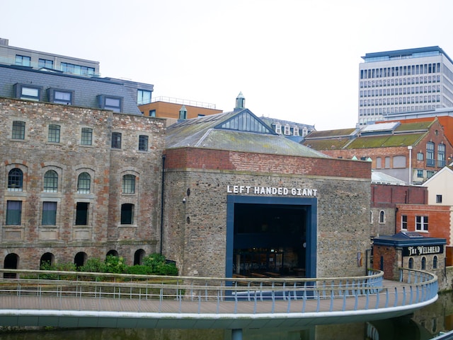 Exterior View of Left Handed Giant Brewery in Bristol, United Kingdom